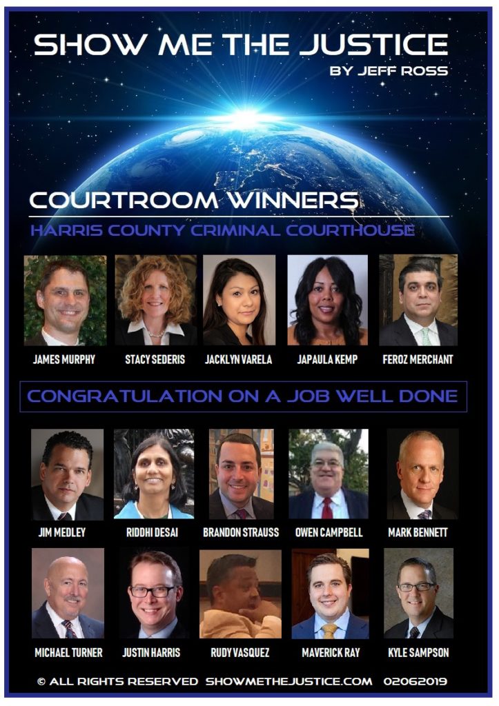 Courtroom Winners - Show Me The Justice - Jeff Ross