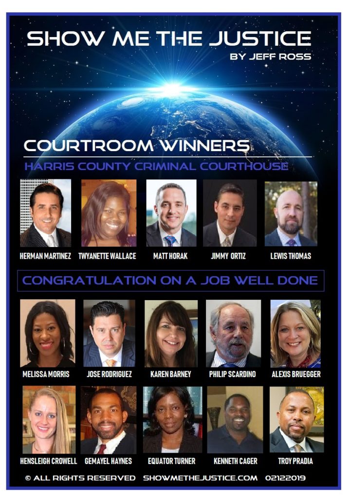 Courtroom Winners - Show Me The Justice - Jeff Ross