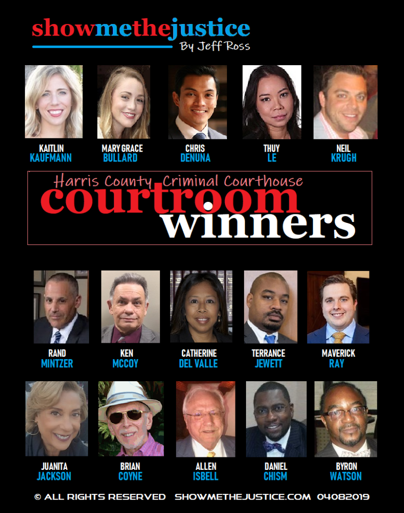 Courtroom Winners - Show Me The Justice - Jeff Ross